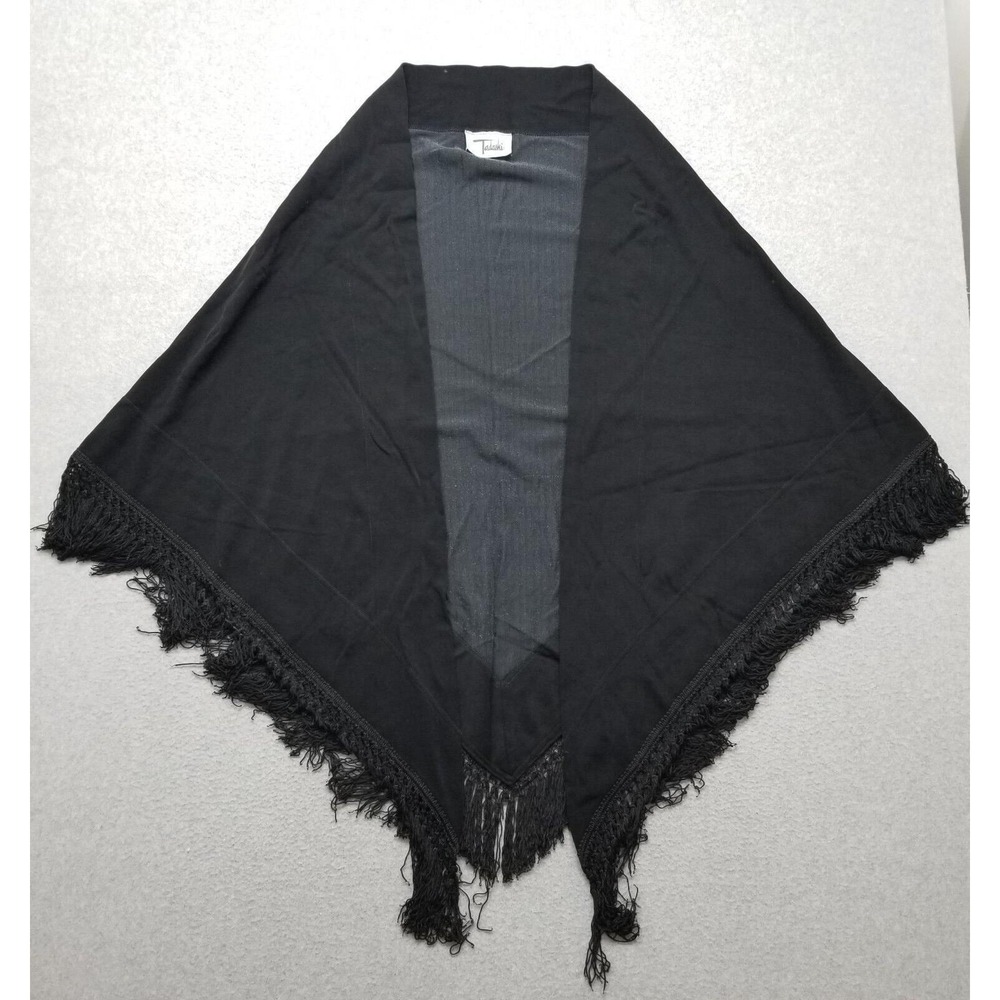 Tadashi Shawl‎ Black Womens Over The Shoulders
